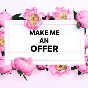 Like it ? Make me an offer! I 💕 offers !!